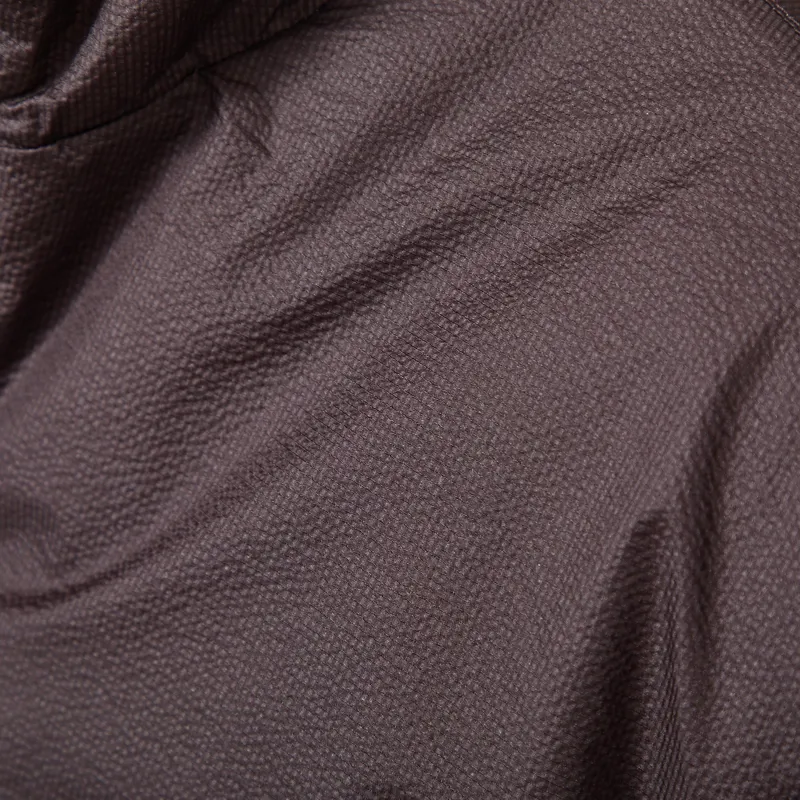 Purple Mountain Observatory Peaks Funnel Jacket Brown-8