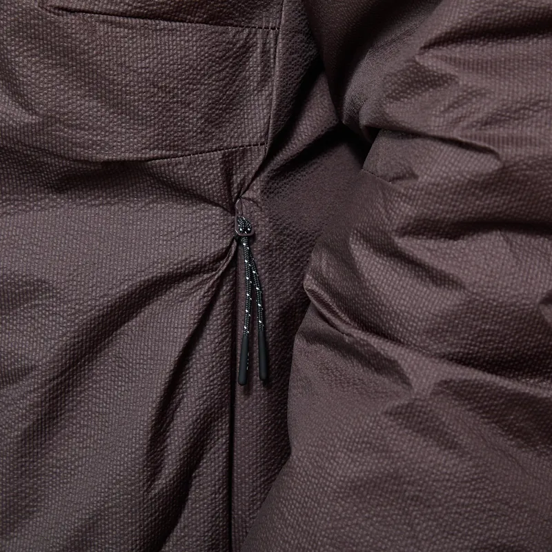 Purple Mountain Observatory Peaks Funnel Jacket Brown-10