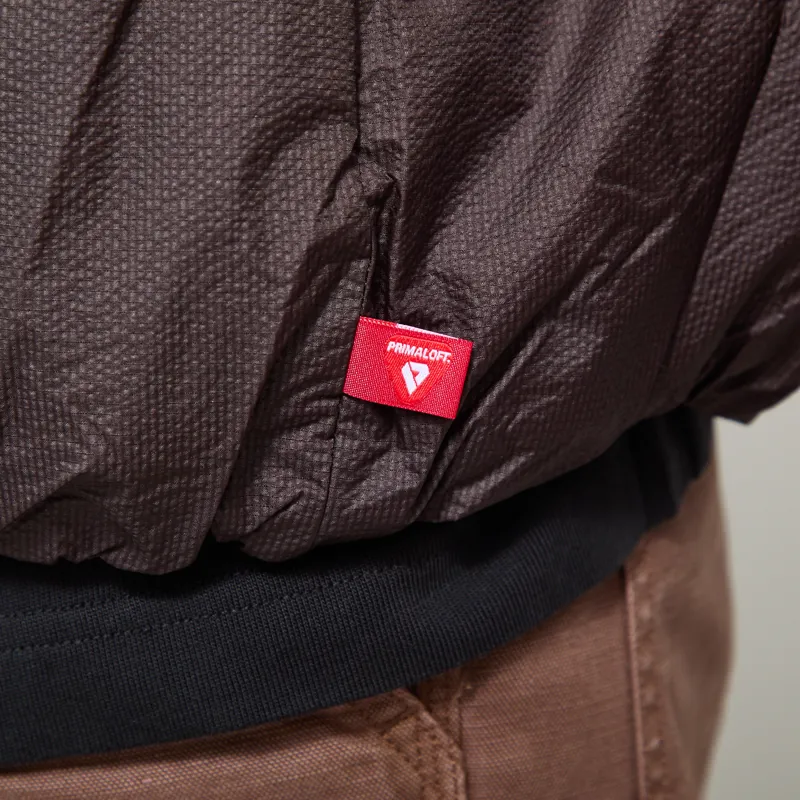 Purple Mountain Observatory Peaks Funnel Jacket Brown-11