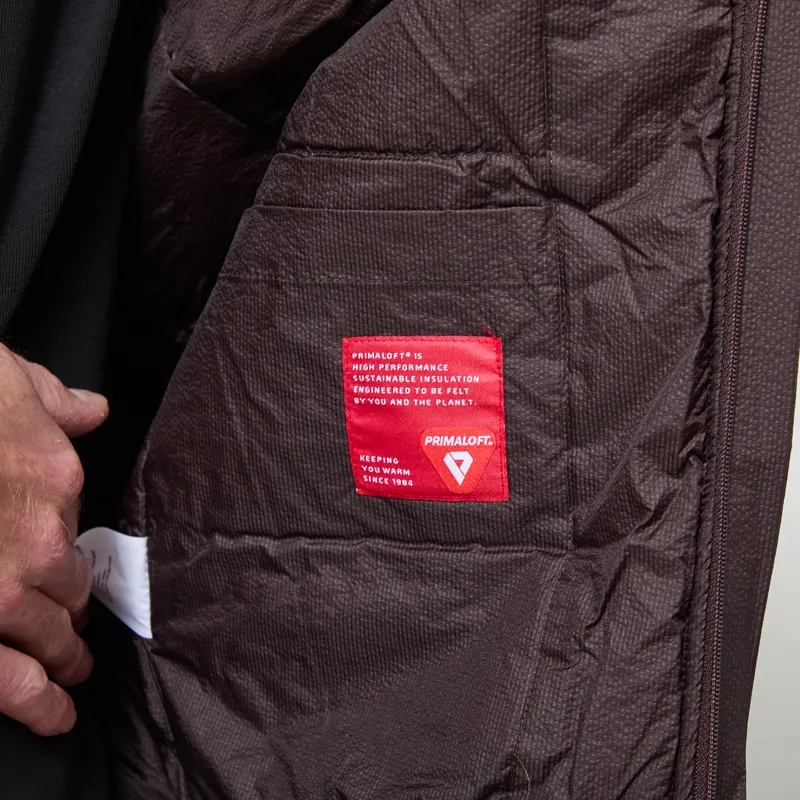 Purple Mountain Observatory Peaks Funnel Jacket Brown-13