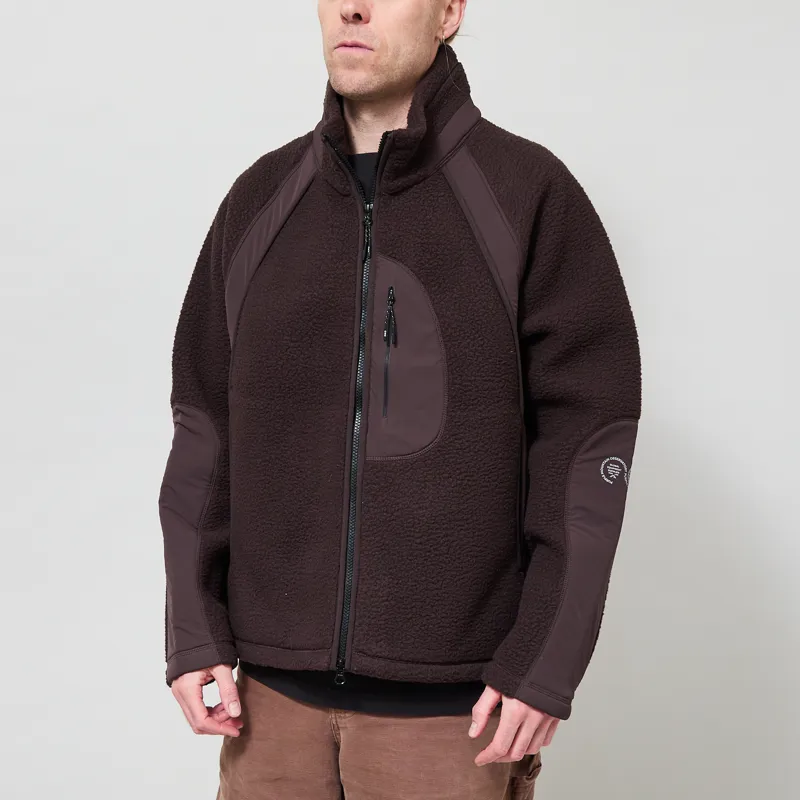 Purple Mountain Observatory Auriga Bonded Fleece Brown-1