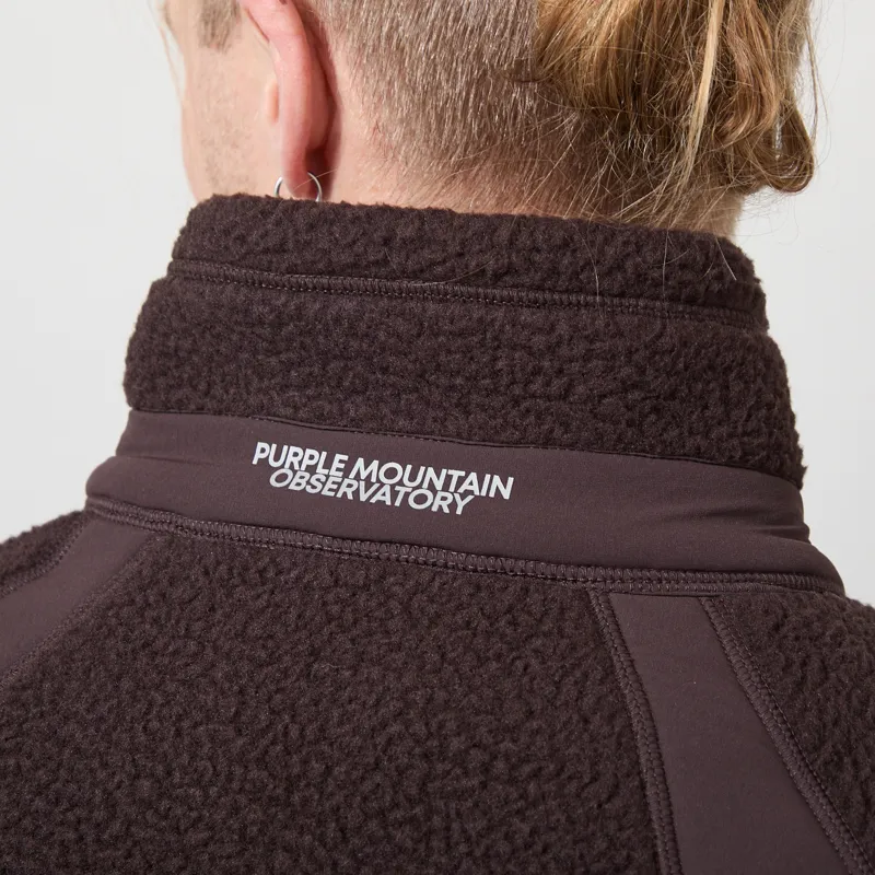Purple Mountain Observatory Auriga Bonded Fleece Brown-3