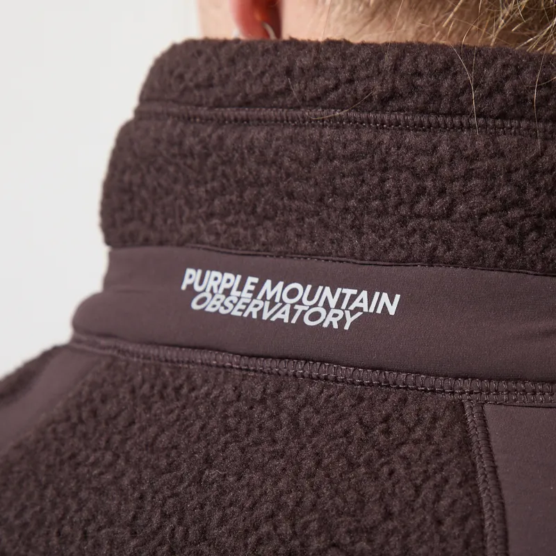 Purple Mountain Observatory Auriga Bonded Fleece Brown-4