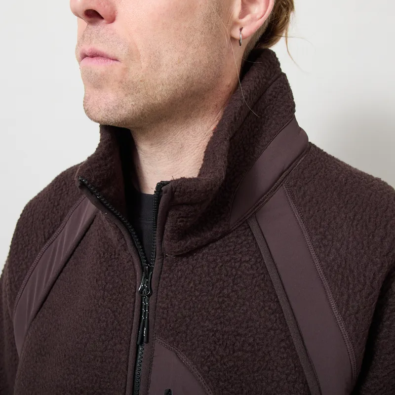 Purple Mountain Observatory Auriga Bonded Fleece Brown-5