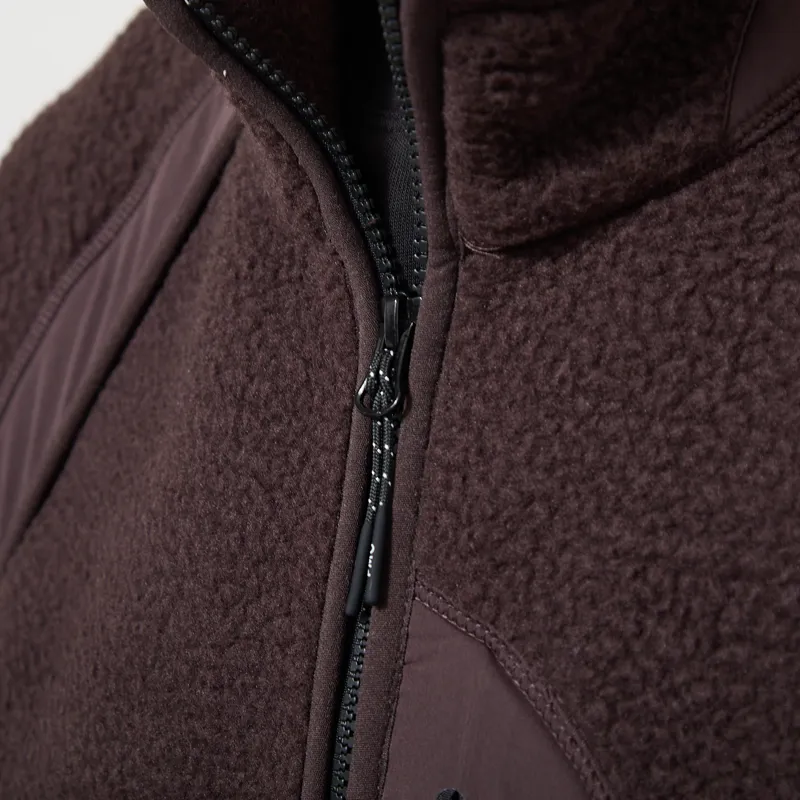 Purple Mountain Observatory Auriga Bonded Fleece Brown-6