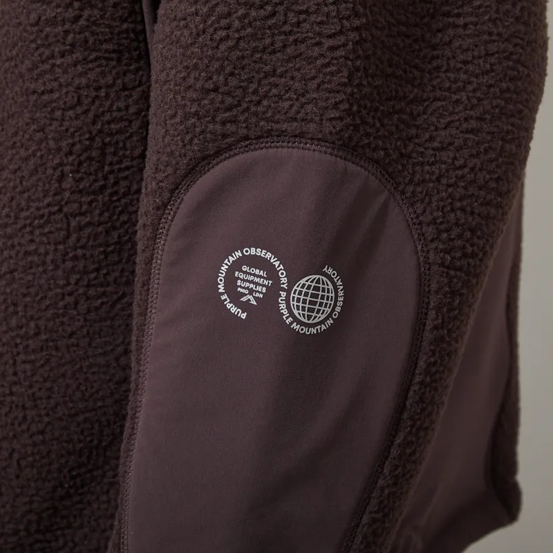 Purple Mountain Observatory Auriga Bonded Fleece Brown-8