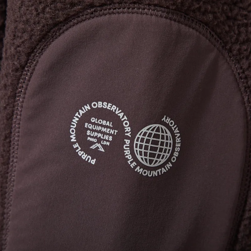Purple Mountain Observatory Auriga Bonded Fleece Brown-9