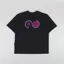 Purple Mountain Observatory Globe Logo T Shirt Black