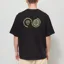 Purple Mountain Observatory Globe Logo T Shirt Black Green