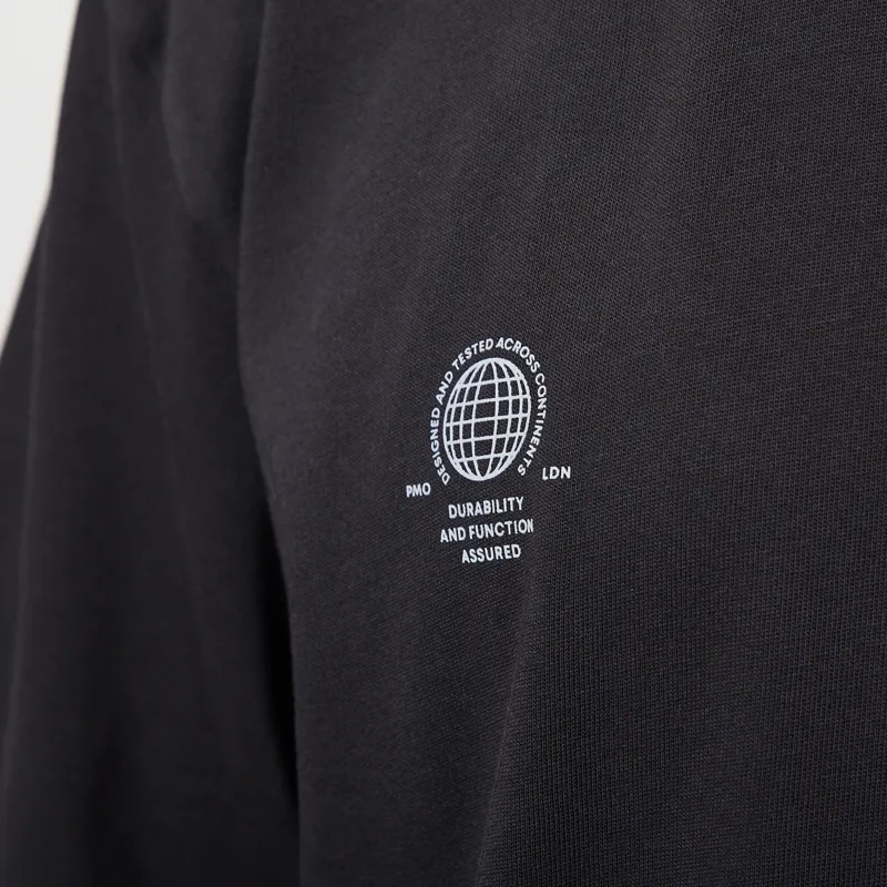 Purple Mountain Observatory Globe T Shirt Black-6