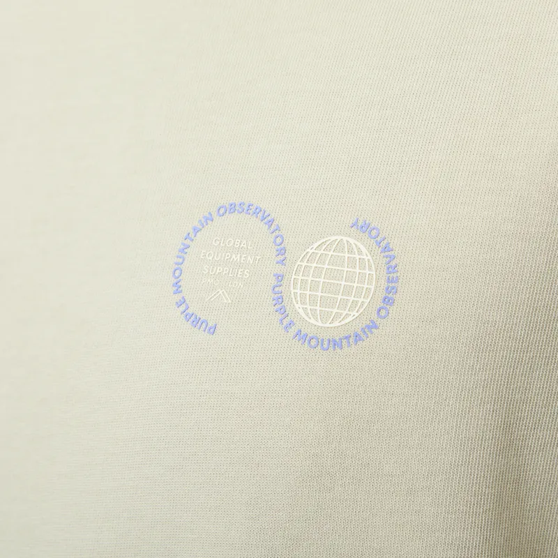 Purple Mountain Observatory Globe T Shirt Sage-6