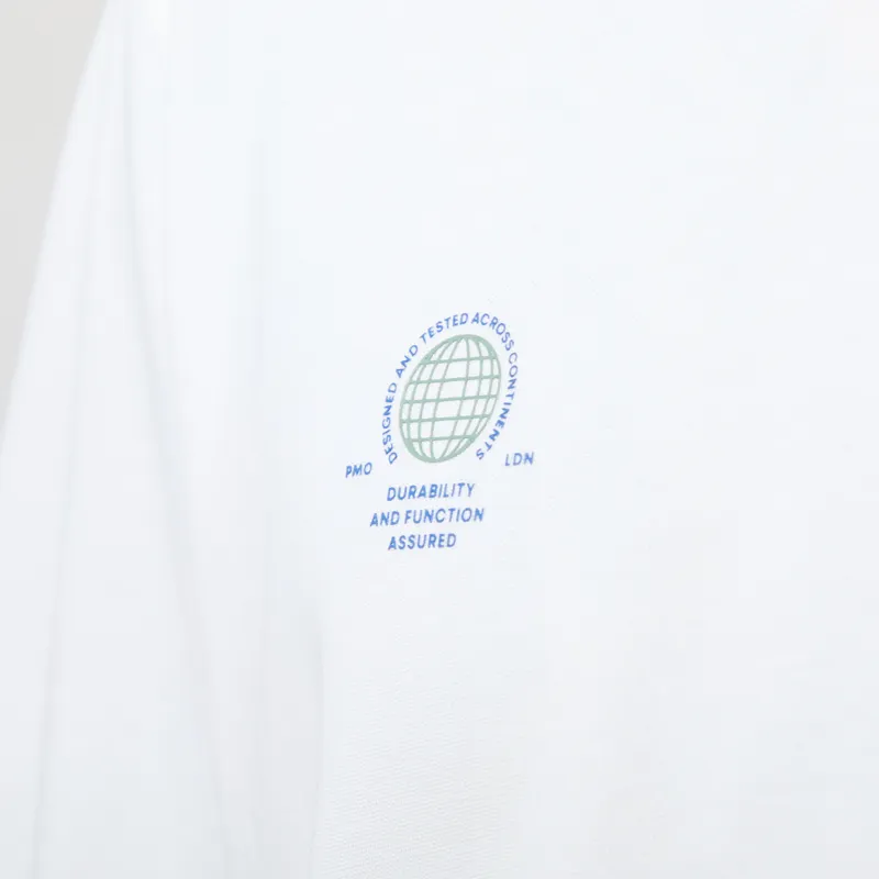 Purple Mountain Observatory Globe T Shirt White-5