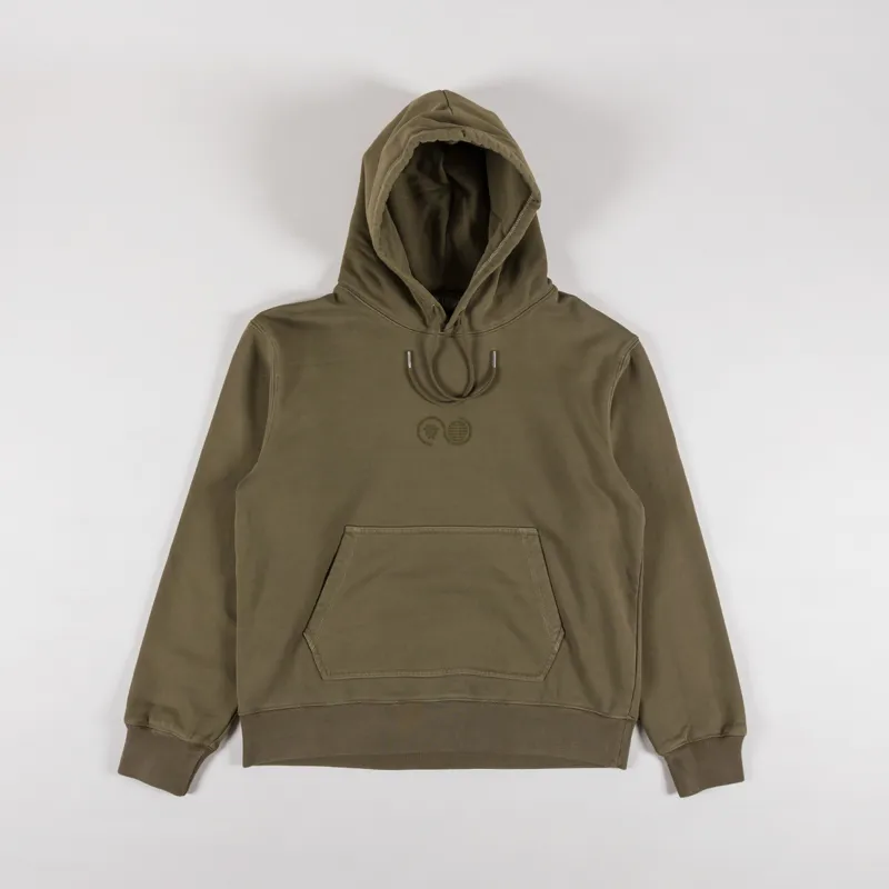 Purple Mountain Observatory Garment Dye Hoody Khaki