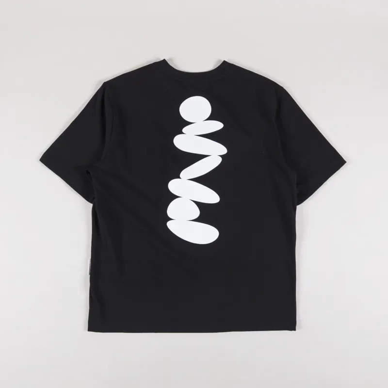 Purple Mountain Observatory Boulders T Shirt Black