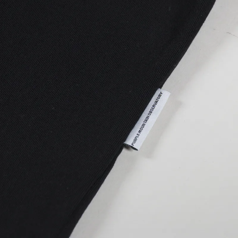 Purple Mountain Observatory Boulders T Shirt Black-6