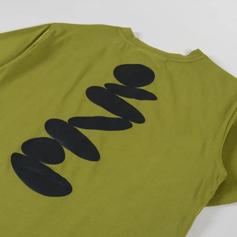 Purple Mountain Observatory Boulders T Shirt Olive-2