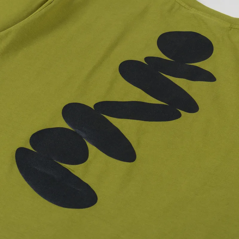 Purple Mountain Observatory Boulders T Shirt Olive-4