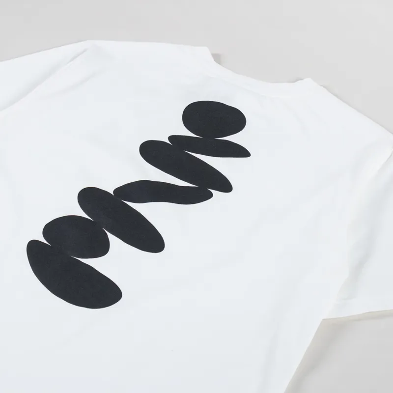 Purple Mountain Observatory Boulders T Shirt White-2