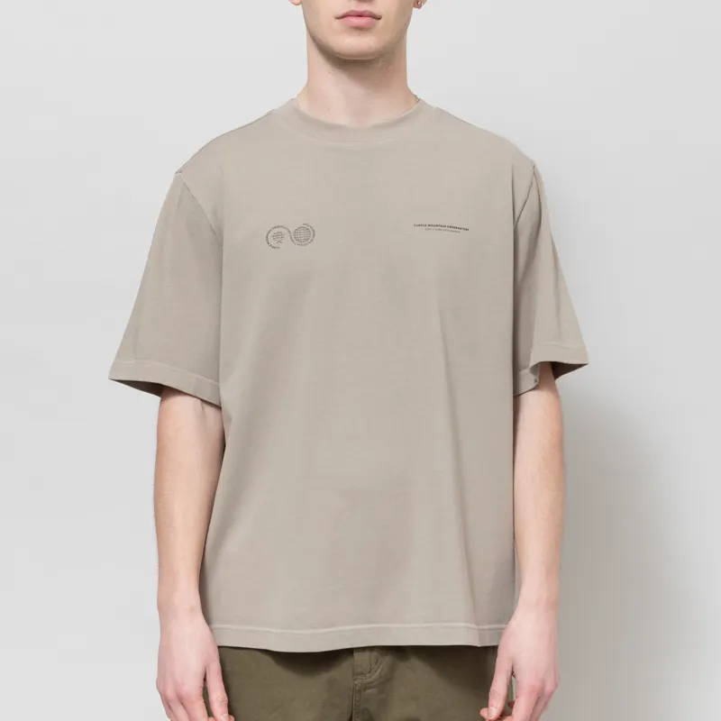 Purple Mountain Observatory Lost My Backpack T Shirt Concrete-1