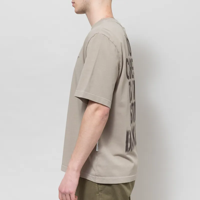 Purple Mountain Observatory Lost My Backpack T Shirt Concrete-3