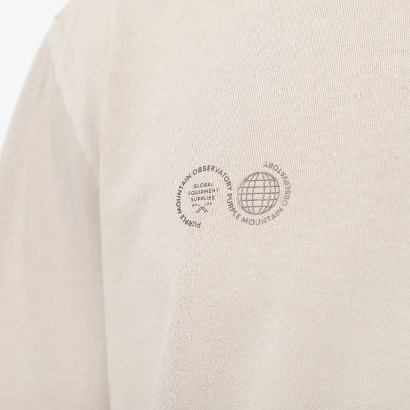 Purple Mountain Observatory Lost My Backpack T Shirt Concrete-7