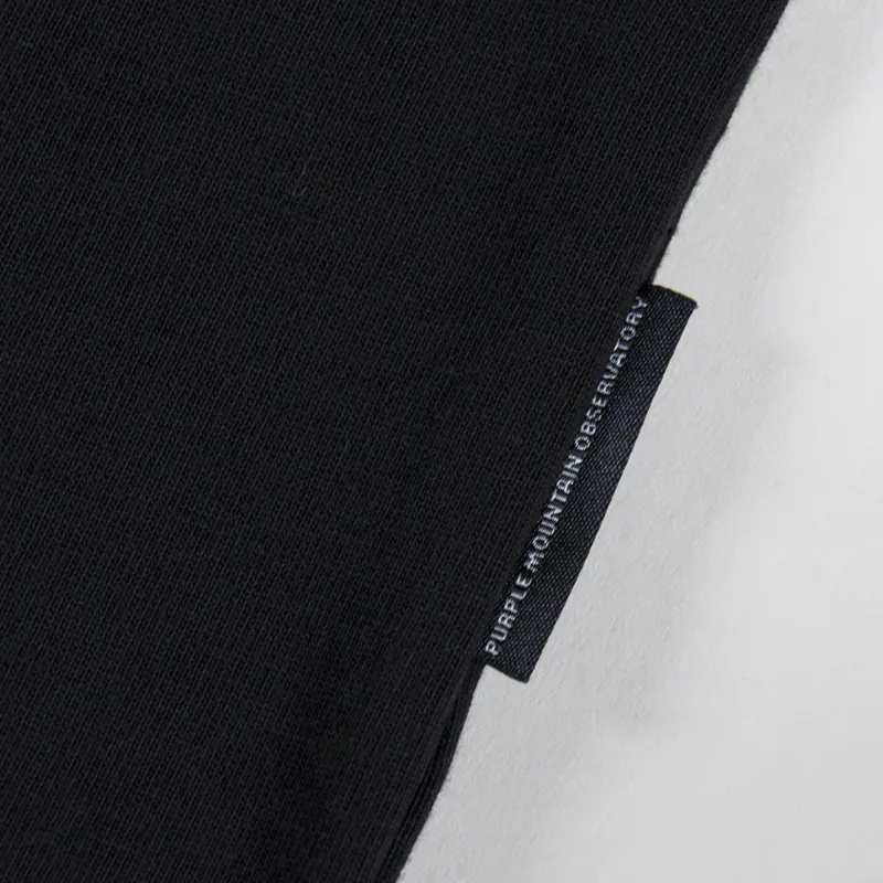 Purple Mountain Observatory Return To The Woods T Shirt Black-3