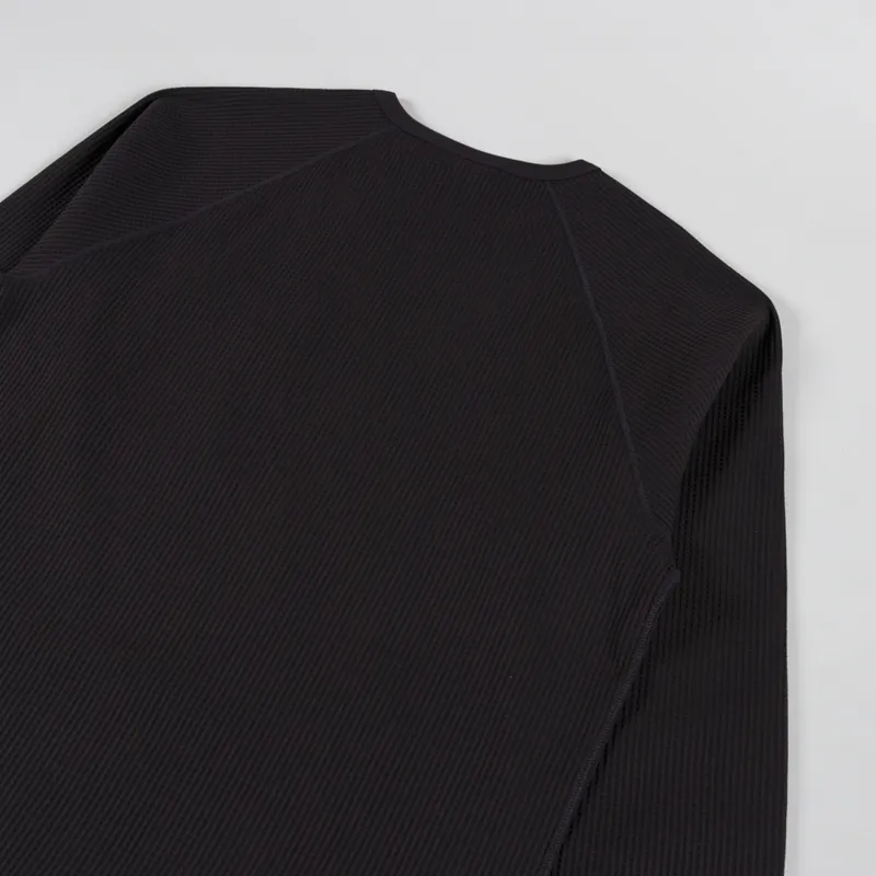 Purple Mountain Observatory Waffle Long Sleeve Jersey Chocolate-3