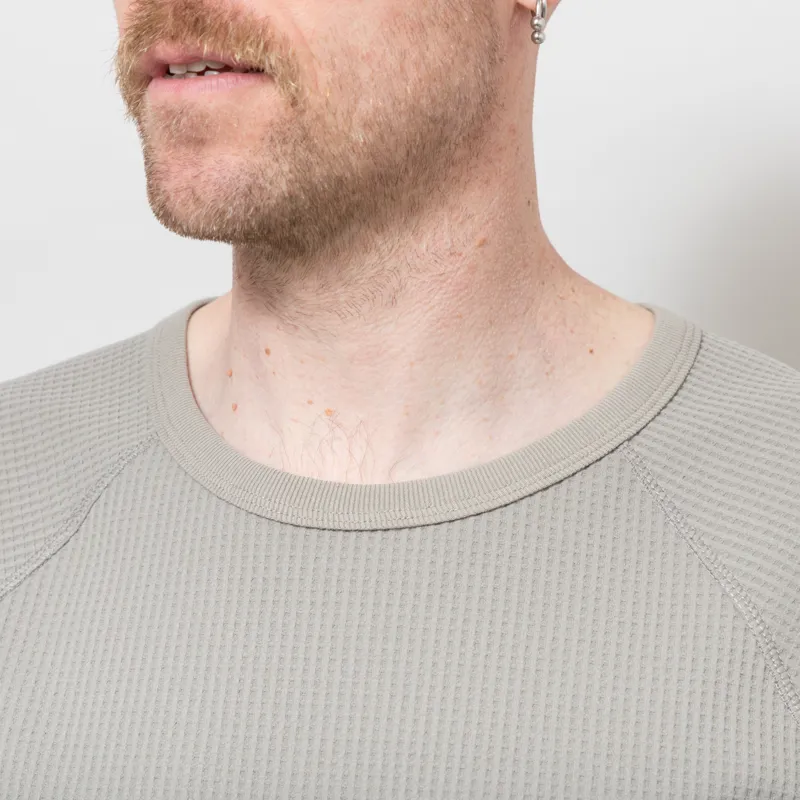 Purple Mountain Observatory Waffle Long Sleeve Concrete-5