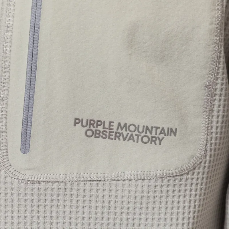 Purple Mountain Observatory Waffle Long Sleeve Concrete-7