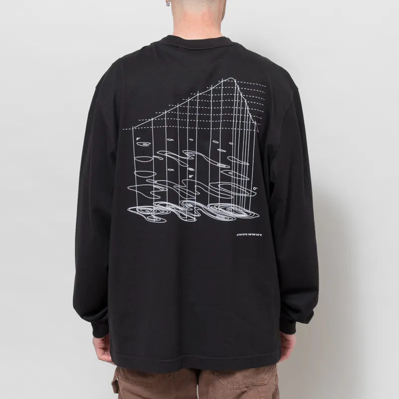 Purple Mountain Observatory Map Projections T Shirt Black