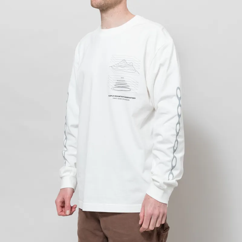 Purple Mountain Observatory Map Projections T Shirt White-1