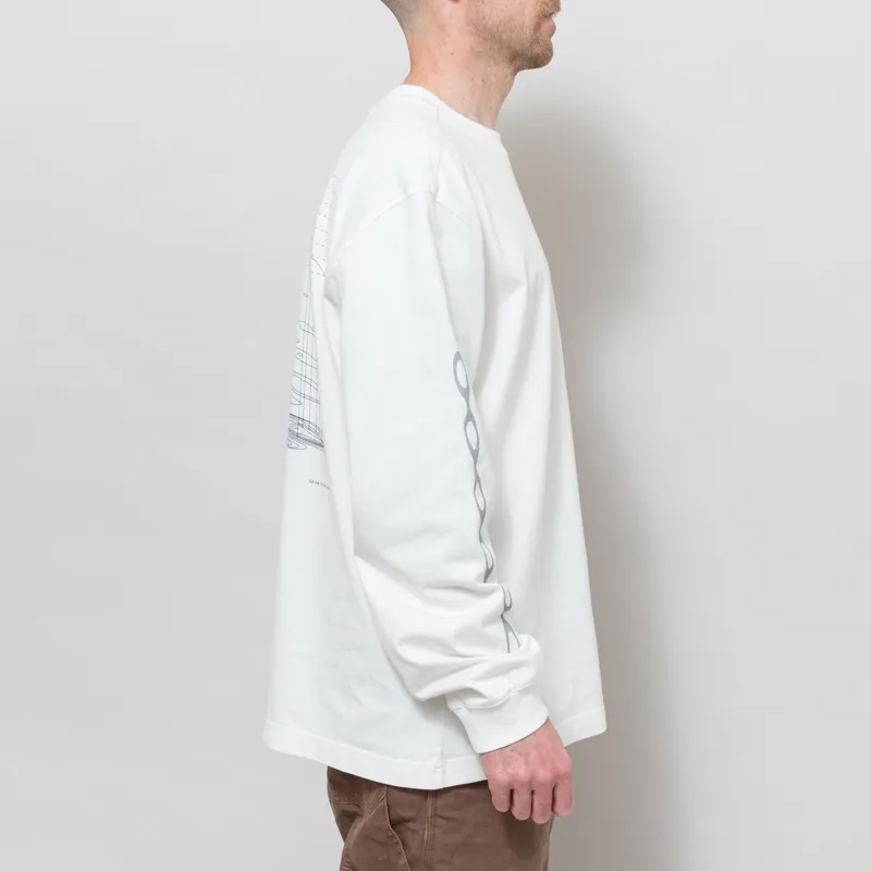 Purple Mountain Observatory Map Projections T Shirt White-4