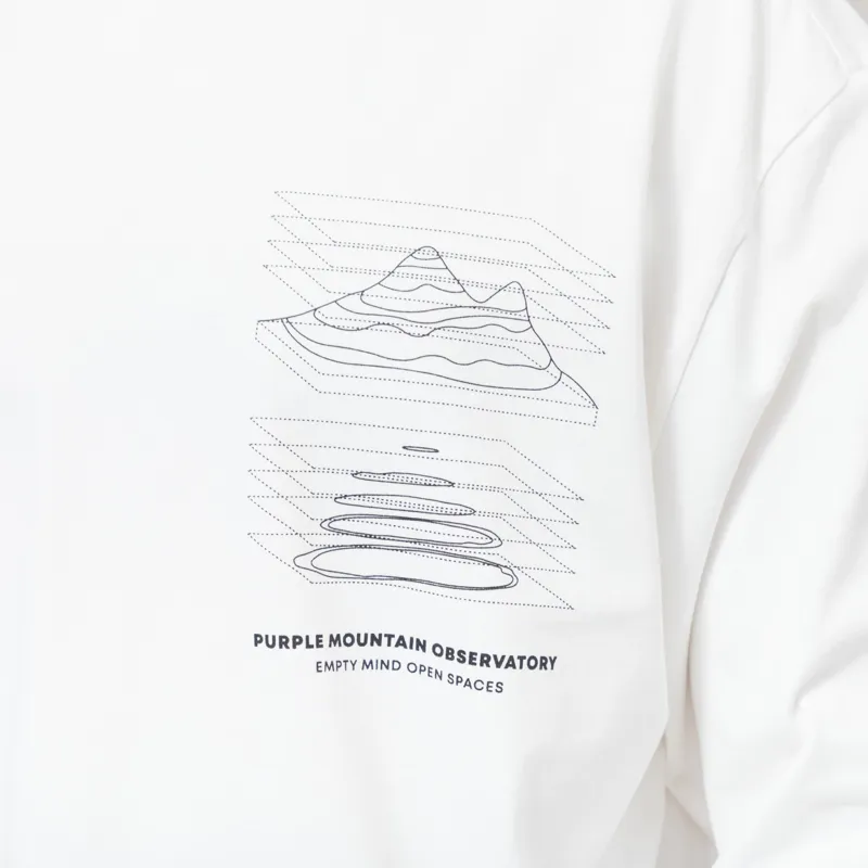 Purple Mountain Observatory Map Projections T Shirt White-10