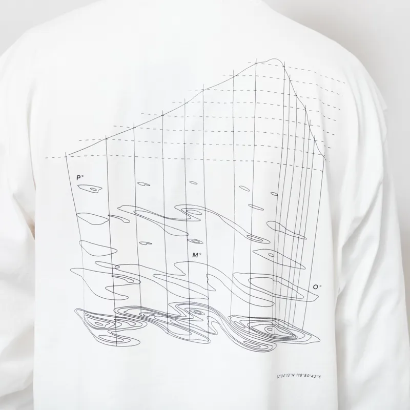 Purple Mountain Observatory Map Projections T Shirt White-6