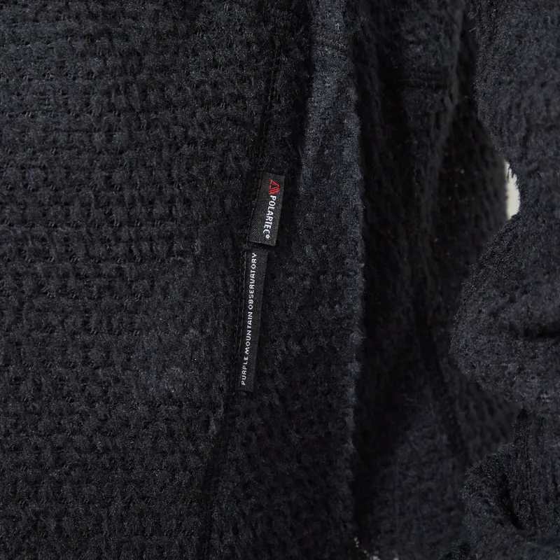 Purple Mountain Observatory Polartec Alpha Pullover Black-6