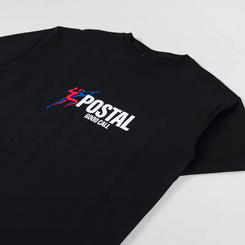 Postal Good Call T Shirt Black-1