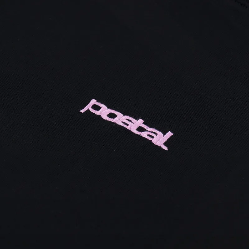Postal Small Logo T Shirt Black-2