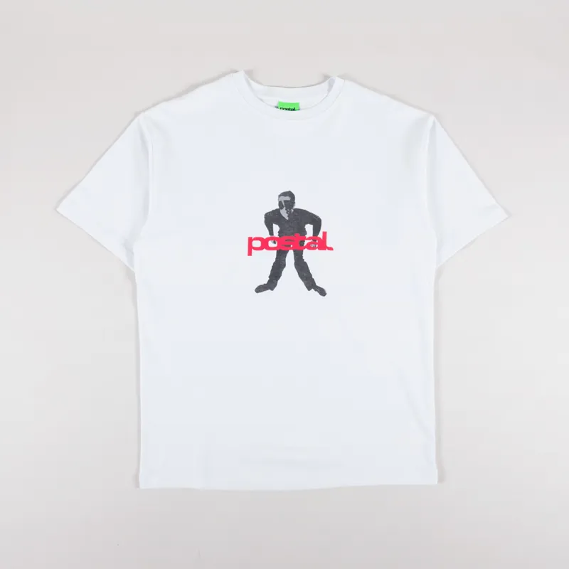 Postal Stop T Shirt White