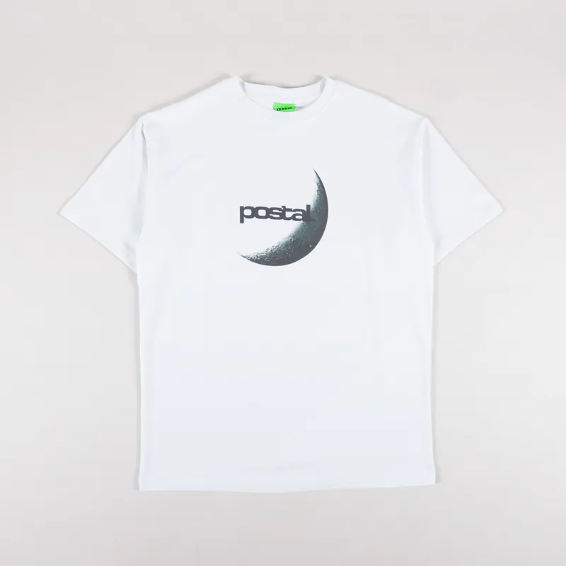Postal Moon T Shirt White