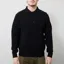 Pittari Knitted Polo Sweater Black