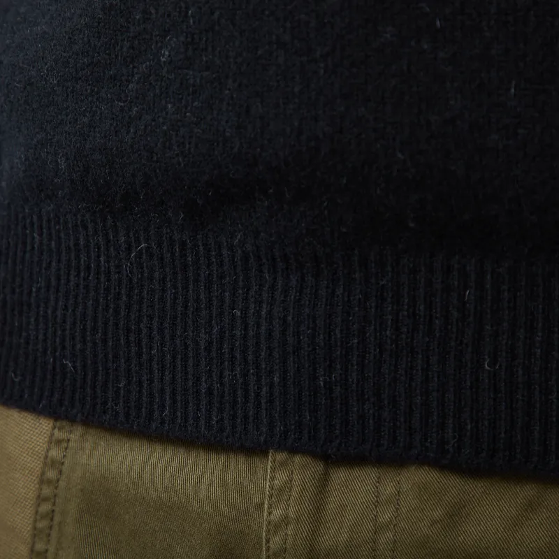 Pittari Knitted Polo Sweater Black-7
