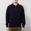 Pittari Knitted Polo Sweater Navy