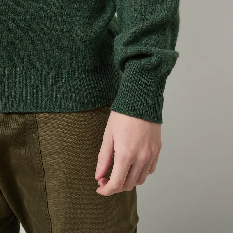 Pittari Knitted Polo Sweater Rosemary-6