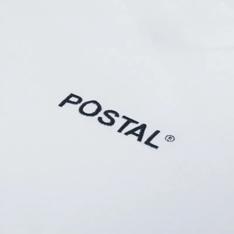 Postal Basic Logo T Shirt White-2
