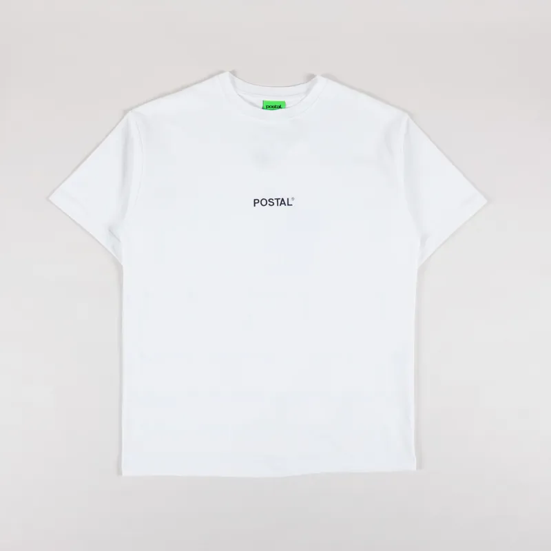 Postal Basic Logo T Shirt White