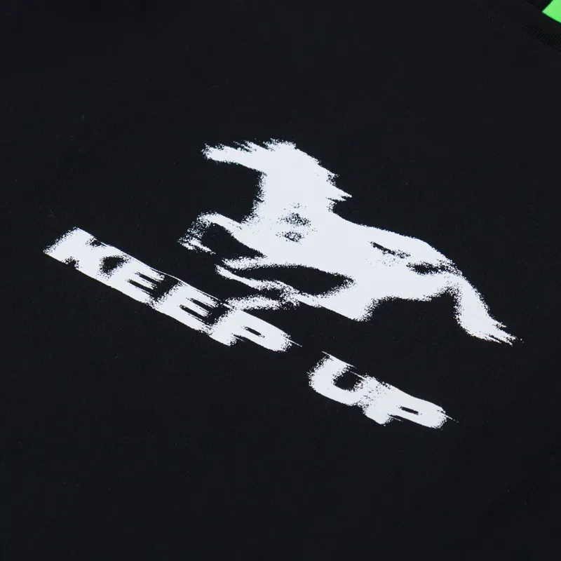 Postal Keep Up T Shirt Black-2