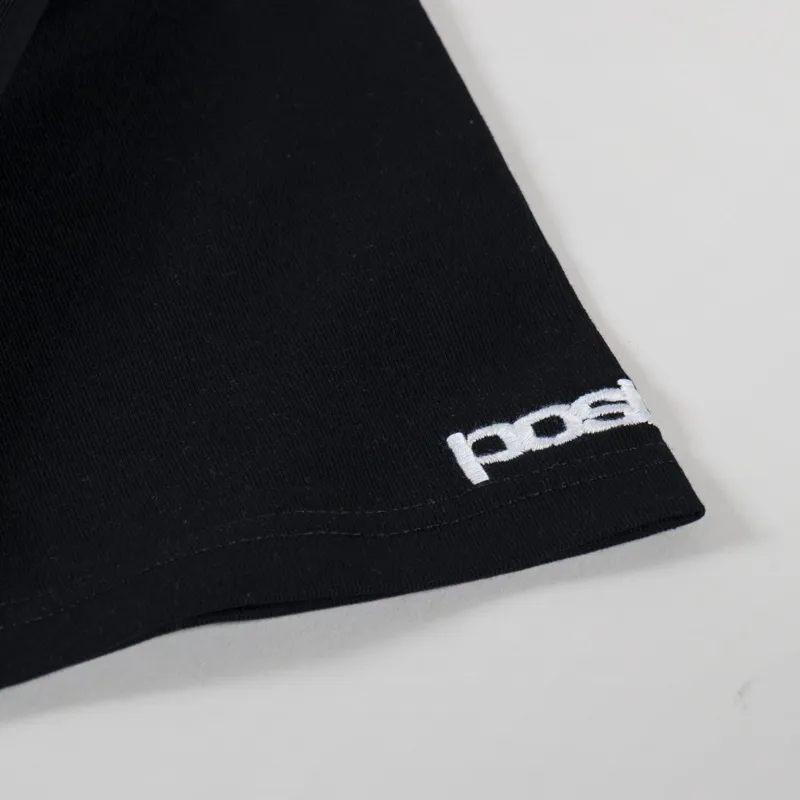 Postal Keep Up T Shirt Black-3