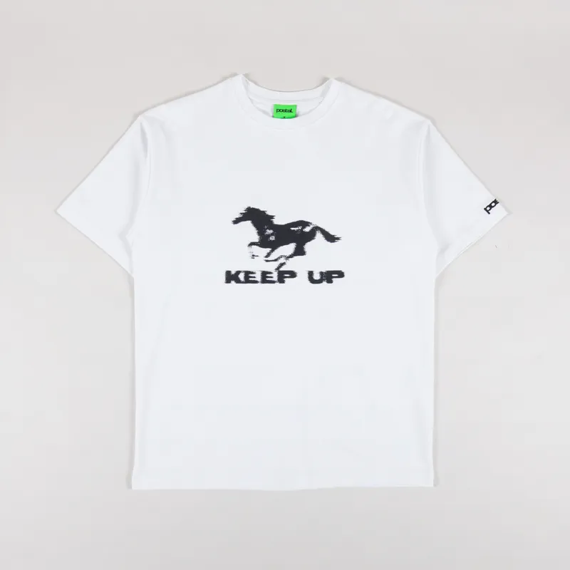 Postal Keep Up T Shirt White