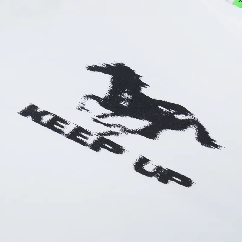 Postal Keep Up T Shirt White-2