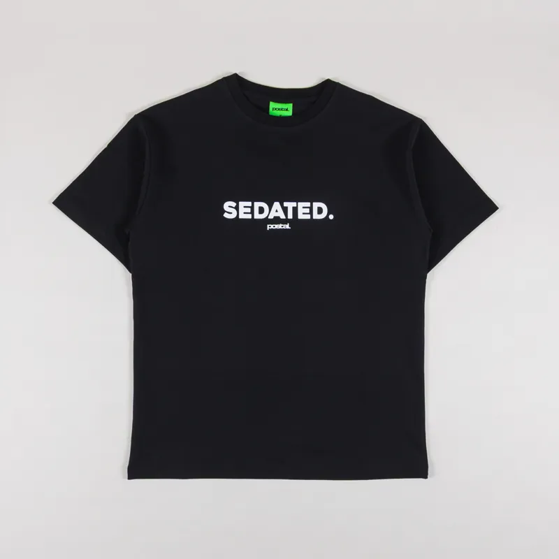 Postal Sedated T Shirt Black